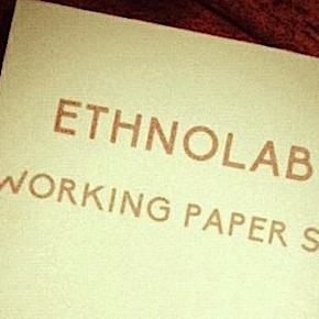 Coming soon: Ethnolab Working Papers #1: Pdf version